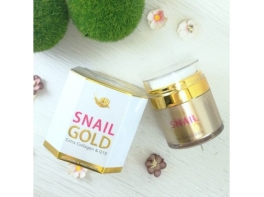 Snail Gold Extra Collagen & Q10 омолаживающий крем 50 гр